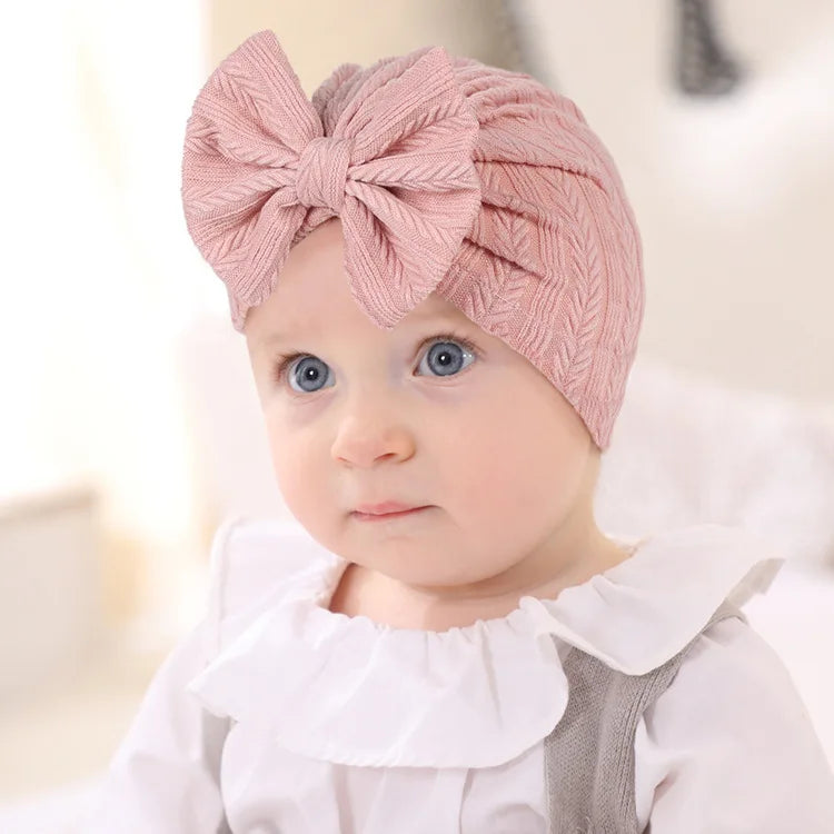 Baby Mütze mit Schleife für Kinder - Eliroom